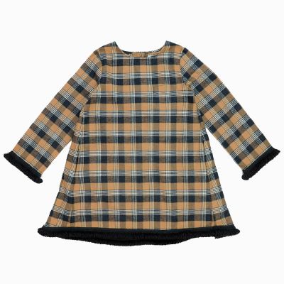 Dress Magia Brown Anthracite Check-3Y