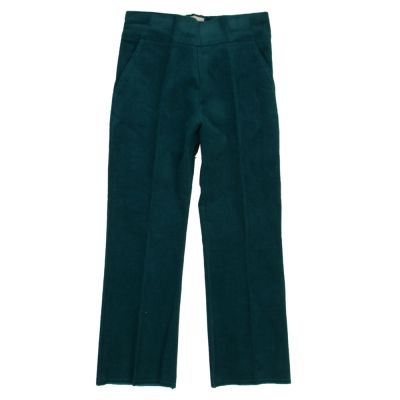 Flared Cord Pants Explorer Green by Touriste-4Y