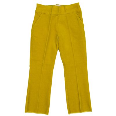Flared Cord Pants Explorer Yellow by Touriste