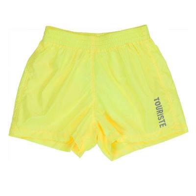 Swimming Trunks Leaf Yellow by Touriste