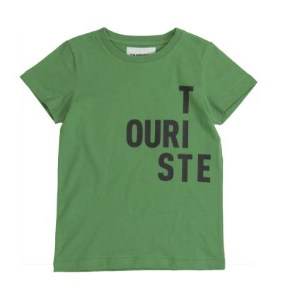 Unisex Green Top Ail by Touriste-4Y