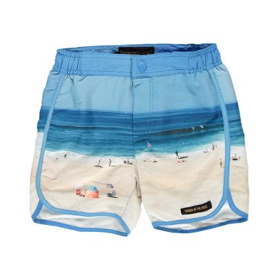 Bermuda Swimming Trunks Waveboy Beach Sand by Finger in the Nose
