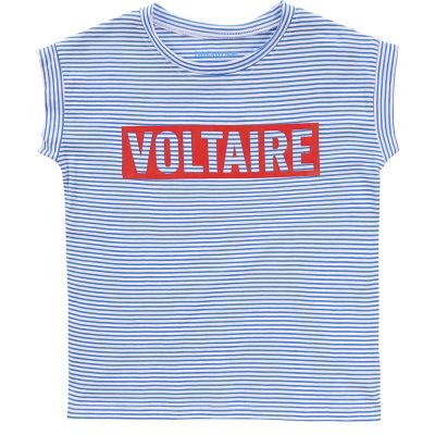 Shirt Nataly White/Blue Striped by Zadig & Voltaire-4Y