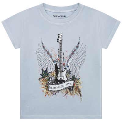 T-Shirt Anie Pale Blue by Zadig & Voltaire