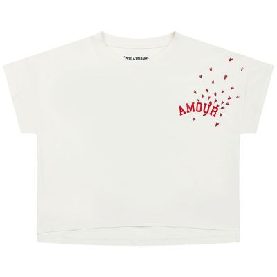 Wide T-Shirt Audrey White by Zadig & Voltaire-4Y