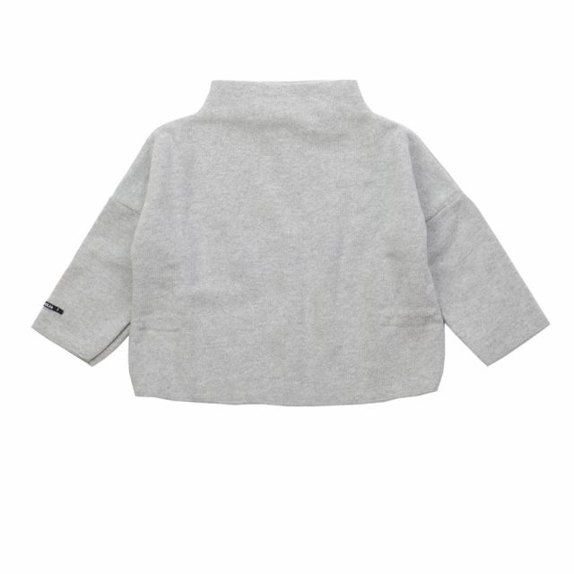 Soft Jersey Baby Pullover Frankie Light Grey by Album di Famiglia