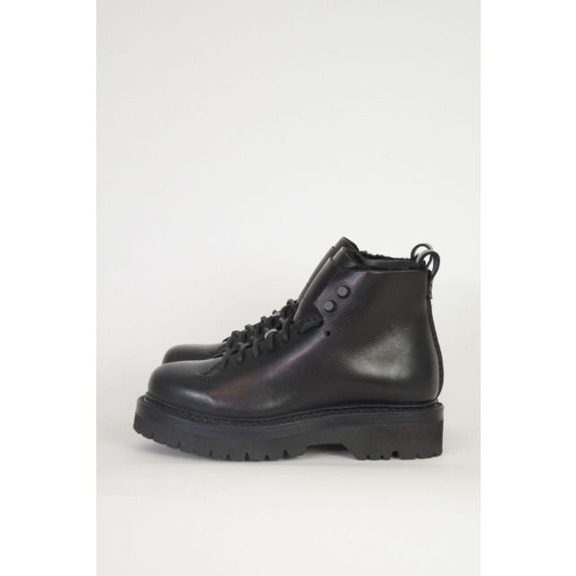Wool Hiker Boots Black by Feit