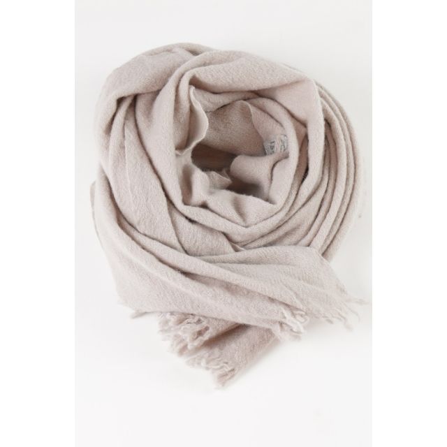 Handwashed Slow Cashmere Slim Sim Scarf Dune by Private0204