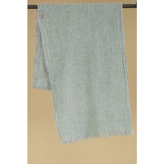 Handwashed Slow Cashmere Slim Sim Scarf Stone by Private0204