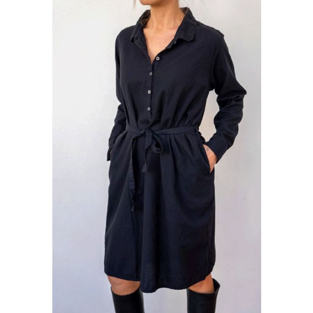 Shirt Dress Black by Private0204