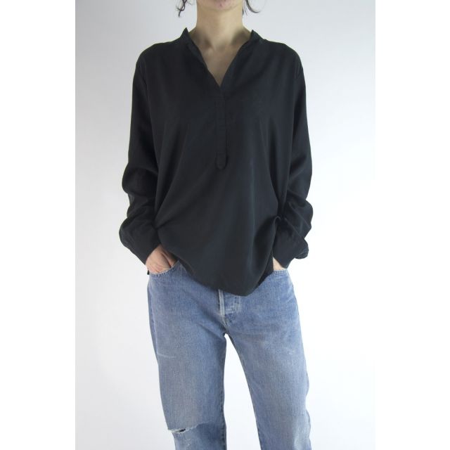 Silk Shirt Black by Private0204