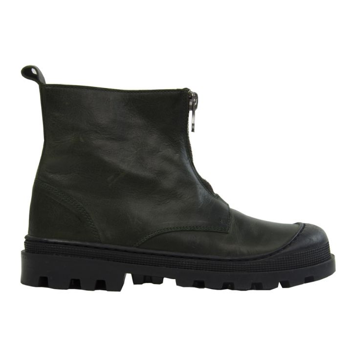 Hoes Ithaca Oneerlijk Leather Boots with Front Zip by Pepe Children Shoes